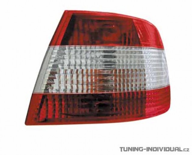 Zadn� sv�tla na Audi A4 Limuz�na, krystalov� �erveno b�l�