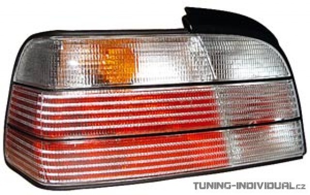 Zadn� sv�tla na BMW 3-er E36 Coupe/cabrio r.v. 92-98 b�l�, p�r