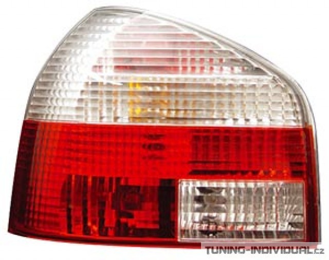 Zadn� sv�tla na Audi A3 krystalov� �erven�/b�l�. r.v.95-99, p�r