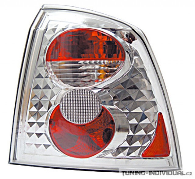 Zadn� sv�tla Opel Astra G 3/5DV.r.v. 98-04 chromov�, p�r