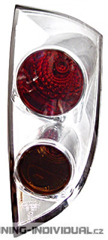 Zadn� sv�tla na Ford Focus r.v.98-04 chromov�. Cena je za p�r.