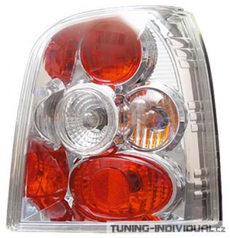 Zadn� sv�tla na Audi A4 typ B5 Avant, chromov�. r.v.95-99, p�r