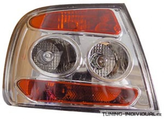 Zadn� sv�tla na Audi A4 Limuz�na chromov�, r.v.95-99, p�r