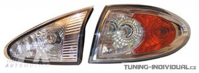 Zadn� sv�tla na Alfa Romeo 147, r.v. 99 -, chromov�. Cena za p�r