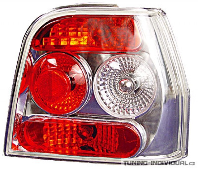 Zadn� sv�tla VW Polo r.v. 91-94 chromov�. Cena je za p�r.