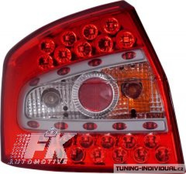 Zadn� Led sv�tla na Audi A4 (8E), r.v. 01-, �erven�, p�r