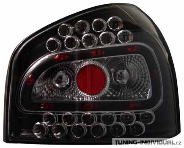 Zadn� Led sv�tla na Audi A3 typ 8L, r.v. 95-03, �ern�, p�r
