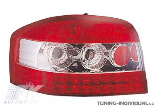 Zadn� LED sv�tla na Audi A3 typ 8P, r.v. 03 -, �erven�, p�r