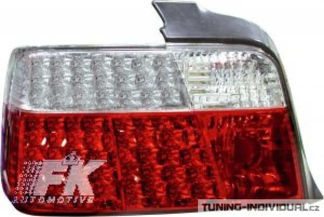 Zadn� sv�tla LED na BMW 3-er E36 4dv. r.v. 91-97, �erven�, p�r