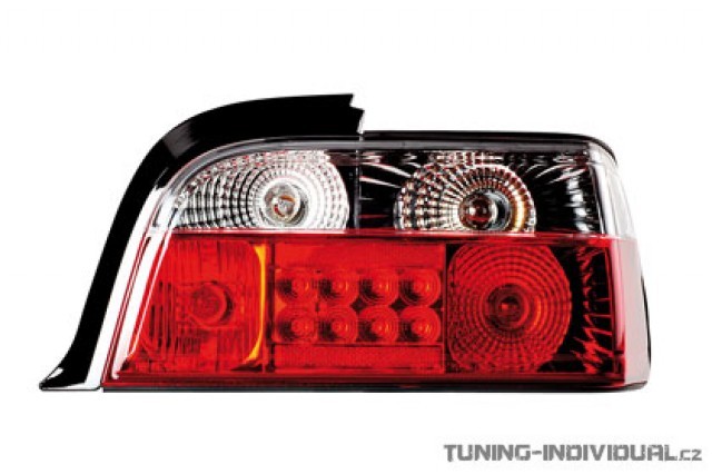 Zadn� sv�tla LED na BMW 3-er E36 2dv. �erveno-�ir�. Cena za p�r.