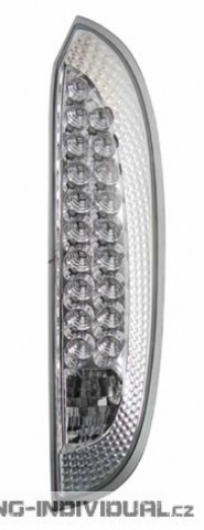 Zadn� sv�tla LED Opel Corsa C chromov�. Cena je za p�r.