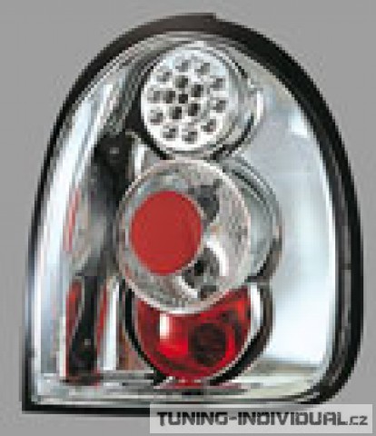 Zadn� sv�tla LED na Corsa B 3dv., r.v. 94-00, chromov� proveden�