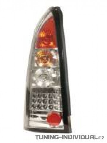 Zadn� sv�tla LED Peugeot 306 3/5dv. 97-00 chromov�. Cena za p�r.