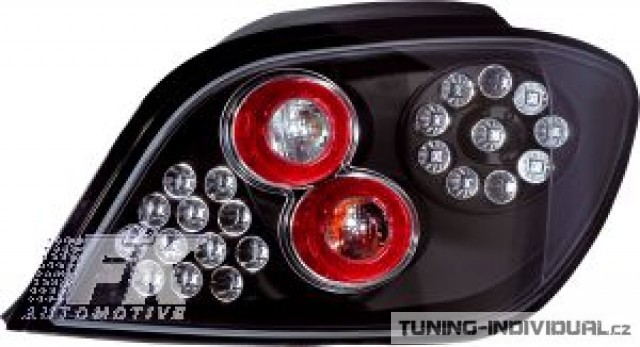 Zadn� sv�tla LED Peugeot 307 �ern�. Cena je za p�r.