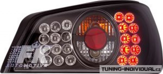 Zadn� sv�tla LED Peugeot 306 �ern�. Cena je za p�r.