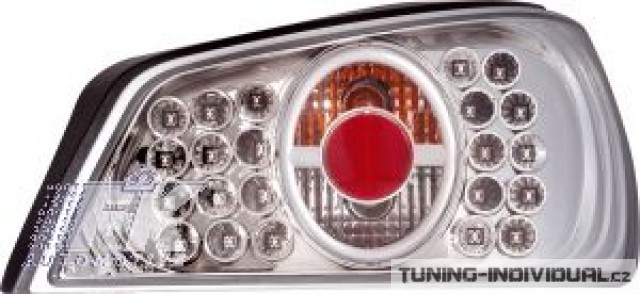Zadn� sv�tla LED Peugeot 306 chromov�. Cena je za p�r.