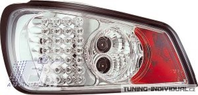 Zadn� sv�tla LED Peugeot 306 3/5dv. 92-96 chromov�. Cena za p�r.