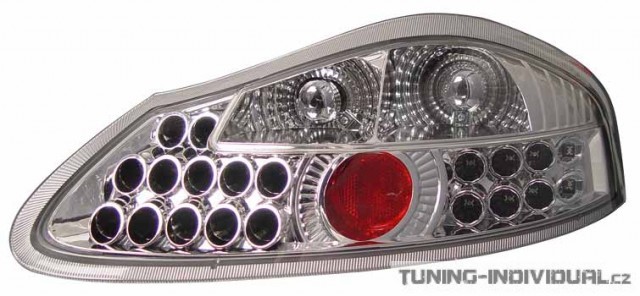 Zadn� sv�tla LED na Porsche Boxster r.v.96, chromov�, p�r
