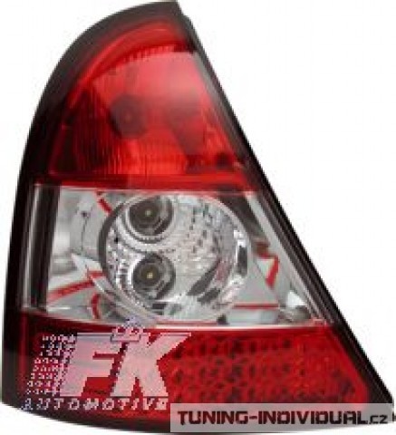 Zadn� sv�tla LED Renault Clio B r.v. 98-00 �erven�, cena za p�r