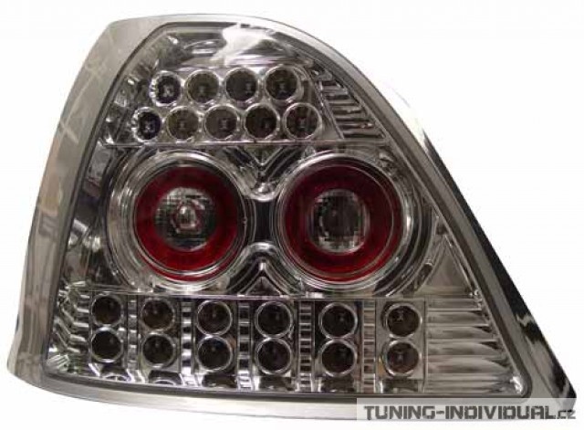 Zadn� sv�tla LED na Rover 200 chromov�. Cena je za p�r.