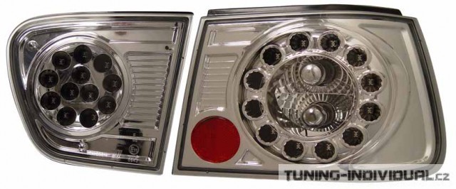 Zadn� sv�tla LED na Seat Ibiza chromov�. Cena za p�r. V�PRODEJ !