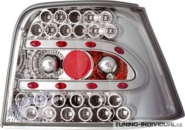 Zadn� LED sv�tla VW Golf 4 chromov�. Cena je za p�r.