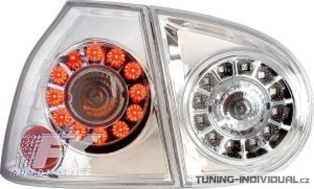Zadn� LED sv�tla VW Golf 5 chromov�. Cena je za p�r.