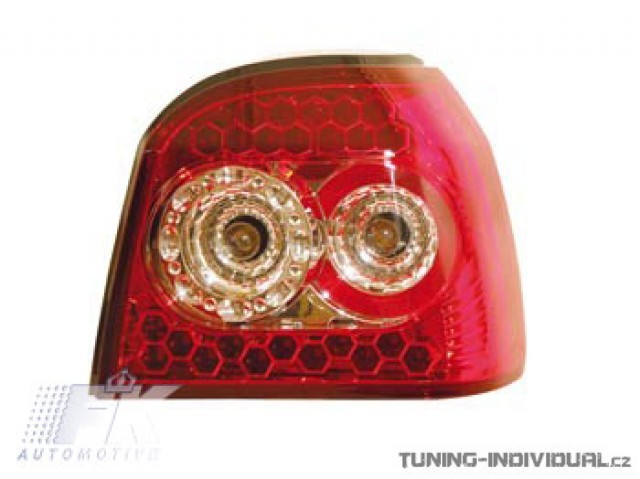 Zadn� sv�tla LED na VW Golf 3, �erveno/�ir�. Cena je za p�r.