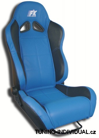 Sportovn� seda�ky Speed, prav� k��e, �erno-modr�.