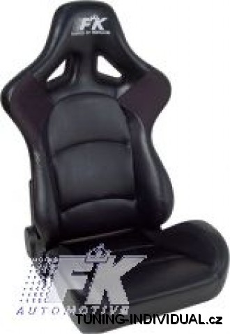 Seda�ka Control ko�enkov�, lev�, �ern�, s universal pojezdy