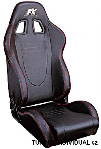 Sportovn� seda�ky Racecar ko�enkov�, lev� a prav�. �ern�.