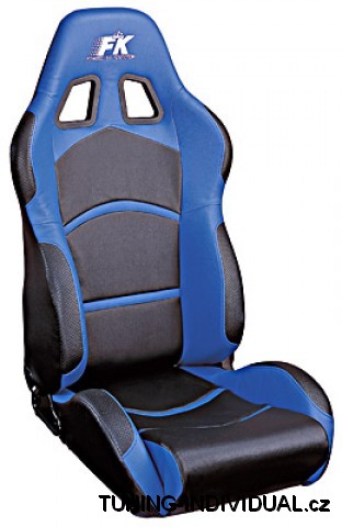 Sportovn� seda�ka Cyberstar ko�enkov�, prav�. Modro-�ern�.