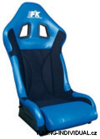 Sportovn� seda�ky Race 1 leskl� mat., lev� a prav�. Modro-�ern�.