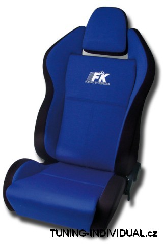 Sportovn� seda�ky Race 5, l�tkov�, modr�, polohovac�.