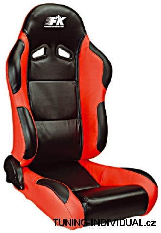 Sportovn� seda�ka Spacelook polo/ko�enkov�, prav�. �erveno-�ern�