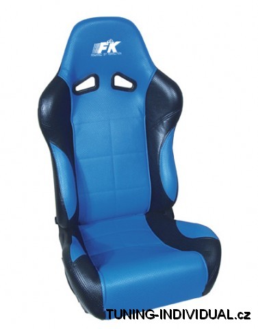 Sportovn� seda�ka Comfort, ko�enkov�, modro-�ern�.