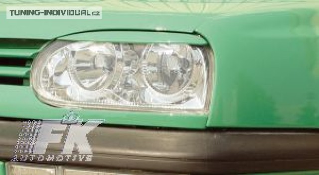 Mra��tka p�edn�ch sv�tel VW Golf 3 z PVC. Cena je za p�r.