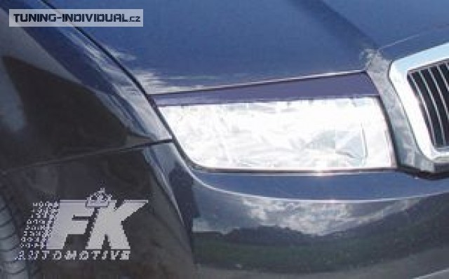 Mra��tka p�edn�ch sv�tel �koda Fabia z PVC. Cena je za p�r.