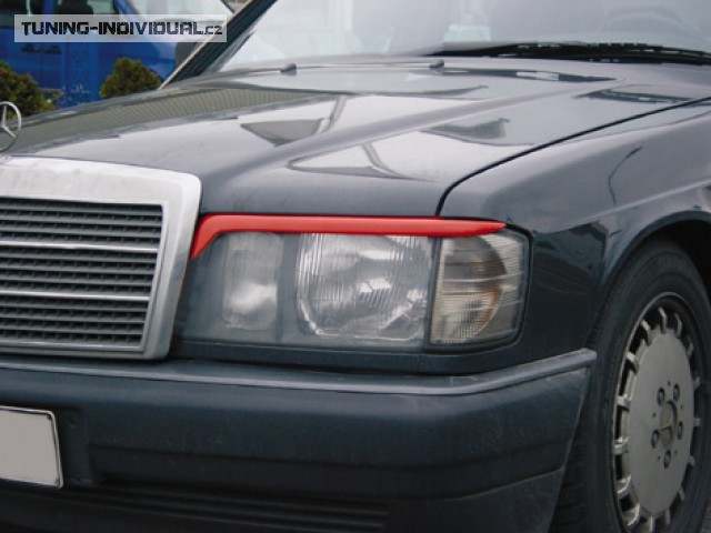 Mra��tka p�edn�ch sv�tel Mercedes Benz 190er typ W201 z PVC