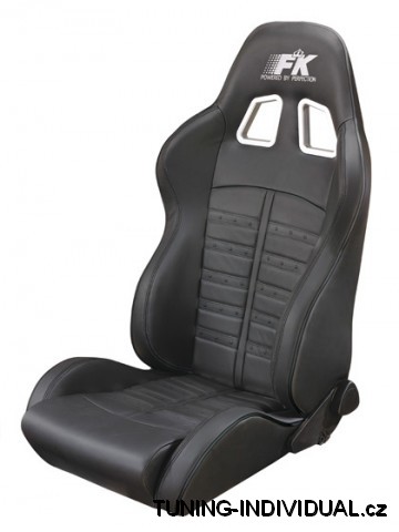 Seda�ky Retro Style, prav� k��e, �ern�.