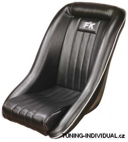 Seda�ky Retro Classic, prav� k��e, �ern�-st��brn� v�it� lemu.