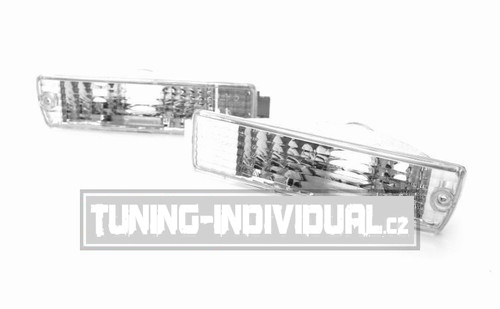 VW Golf II - �ir� blinkry do n�razn�ku s pozi�n�m sv�tlem CHROM