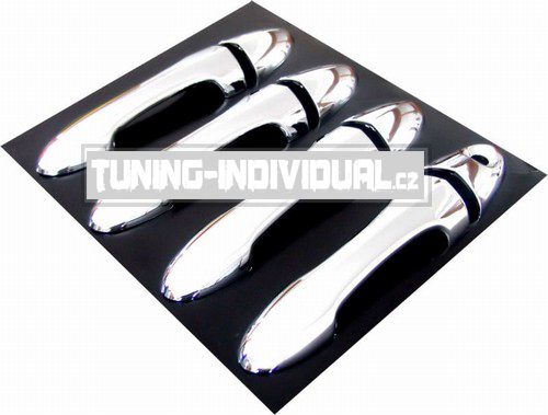 Ford Focus - CHROMov� kryty klik - sada pro 4 dve�e