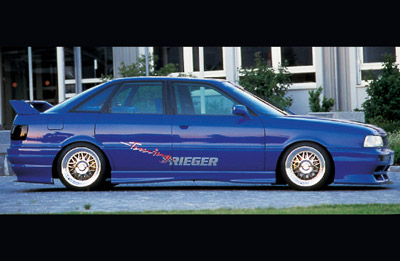 Rieger Tuning spojler, p�edn� n�razn�k, zadn� n�razn�k, tuning bo�n� prahy, tuning k��dlo