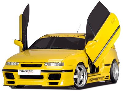 Rieger Tuning spojler, p�edn� n�razn�k, zadn� n�razn�k, tuning bo�n� prahy, tuning k��dlo
