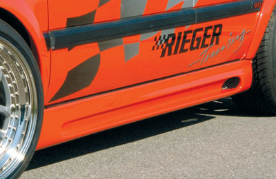 Rieger Tuning spojler, p�edn� n�razn�k, zadn� n�razn�k, tuning bo�n� prahy, tuning k��dlo