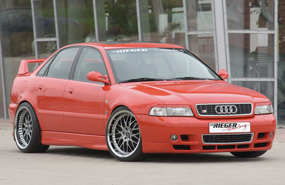 Rieger Tuning spojler, p�edn� n�razn�k, zadn� n�razn�k, tuning bo�n� prahy, tuning k��dlo