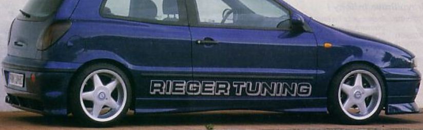 Rieger Tuning spojler, p�edn� n�razn�k, zadn� n�razn�k, tuning bo�n� prahy, tuning k��dlo