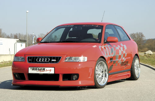 Rieger Tuning spojler, p�edn� n�razn�k, zadn� n�razn�k, tuning bo�n� prahy, tuning k��dlo