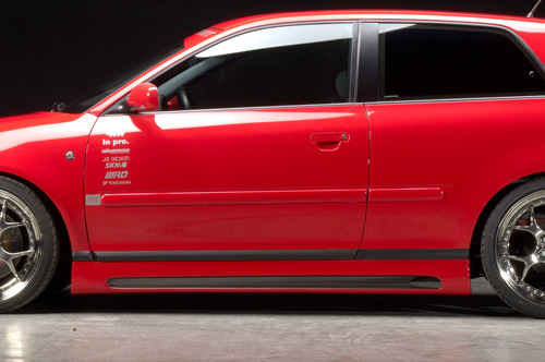 Rieger Tuning Bo�n� pr�h prav� s prolisem a otvorem 2/4 dv. Audi A3 Typ 8L